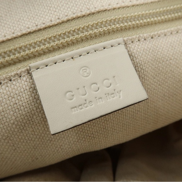 Gucci Cream Floral 2 way Satchel - Picture 2 of 10